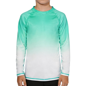 Maillot de bain à manches longues pour enfants, protection anti-UV, haute qualité, OEM ODM, fabriqué au Pakistan, léger, design plage et surf - Product Image 2