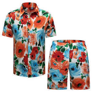 Ensemble d'été personnalisé pour hommes, léger, respirant, séchage rapide, vêtements décontractés, fournisseur OEM - Product Image 5