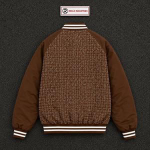 Veste marron pour homme, veste décontractée de qualité supérieure avec fermeture éclair, vêtement d'extérieur décontracté pour l'automne, coupe classique, col rabattu - Product Image 6