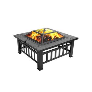 Braciere da Esterno per Patio, Giardino, Spiaggia, Campeggio e Feste con Griglia BBQ - per Falò e Grigliate! - Product Image 1