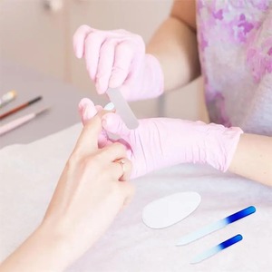 1 pièce Lime à ongles double face en verre cristal et repousse-cuticules, grain 100, outil durable pour le soin des ongles, 3,5-5,5 pouces - Product Image 3