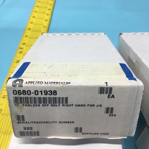 4 AMAT 0680-01938 CB <b>PADLOCK</b> OFF ONLY RIGHT HAND - Trusted Global Legacy Semiconductor Equipment and Parts at - Product Image 3