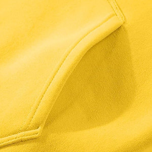 กางเกงวอร์มขายาวสีเหลืองสำหรับผู้ชาย ผ้าโพลีเอสเตอร์/คอตตอน ระบายอากาศได้ดี สไตล์สตรีทแวร์ ไซส์พลัส เอวยางยืด ทรงปกติ สำหรับฤดูใบไม้ร่วง - Product Image 4