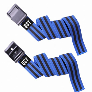 สายรัดข้อมือออกกำลังกายแบบ BFR สำหรับยกน้ำหนัก ยี่ห้อ Sports PRO รุ่น Hot Sale ผลิตตามสั่ง ทำจากผ้าฝ้ายผสมลาเท็กซ์ คุณภาพสูง - Product Image 4