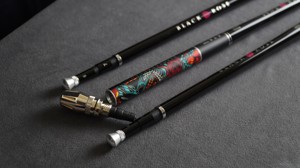 Rose noire 2.1m bon prix canne à pêche en Fiber de carbone Taiwan canne à crevettes de pêche ultralégère - Product Image 5