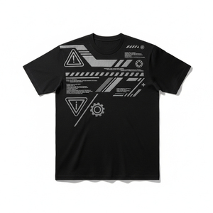 Luxury Heavyweight 100 Cotton Puff Print Shirt Oversized Custom Men Graphic Tee <b>Hip</b> Hop Vintage Wash Streetwear Tee - Product Image 1