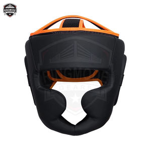 Nouveau style 2026 : Casques de boxe en cuir réglables et protecteurs avec visière transparente, légers, prix de gros - Product Image 3