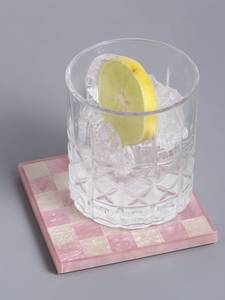Sous-verres en bois et résine haut de gamme faits à la main, élégants, modernes, écologiques, carrés, pour la décoration de table, accessoires élégants - Product Image 5