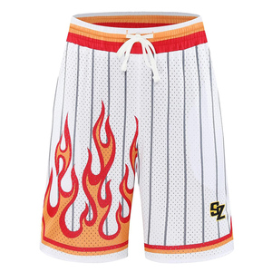 Custom White Mesh Basketball <b>Shorts</b> OEM ODM Sublimated Quick Dry Custom Logo Teamwear Breathable Adult <b>Men</b> 2026 Pro - Product Image 2