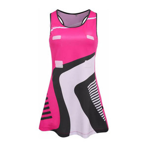 Netball Uniforms Full Sublimation Custom Team Name Number Breathable Moisture Wicking <b>Athletic</b> Sportswear Sleeveless Match - Product Image 5