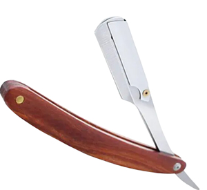 Single Blade Stainless Steel Disposable Manual Shaving Tool with Plastic Handle for <b>Men</b> Face Grooming and Barber Shop Use - Product Image 3