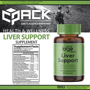 Fabricante estadounidense de suplementos dietéticos para adultos de alta calidad, cápsulas de cardo mariano, 60 cápsulas/botella, OEM/ODM, etiqueta privada disponible - Product Image 3