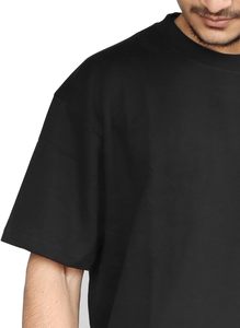 Camiseta de cuello redondo para hombre, gruesa, de invierno, estilo moderno minimalista, a la moda, holgada - Product Image 3