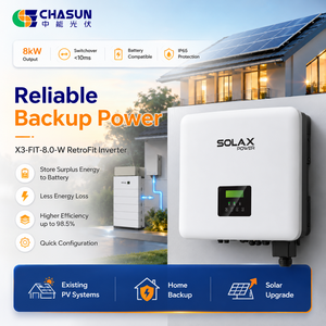 Convertisseur solaire hybride triphasé hors réseau SolaX 8,0 kW pour système de stockage d'énergie domestique avec MPPT IP65 et commutation rapide - Product Image 2