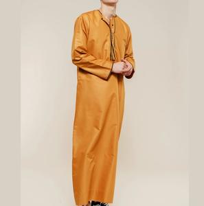 Jubba Thobe Islámica para Hombre, Personalizada, Talla Grande, Transpirable, Informal, Larga hasta el Tobillo, Manga Larga, para Eid y Ramadán - Product Image 5