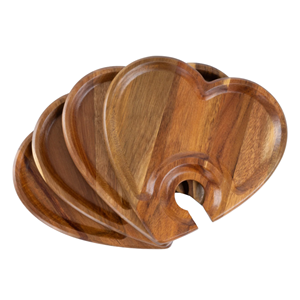 Portavasos de Madera de Acacia al por Mayor, Bandeja para Exhibición de Postres, Accesorios Personalizables para Bebidas, Portátil, de Vietnam - Product Image 1