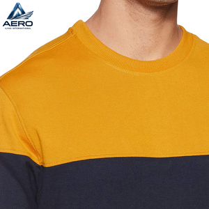 High Quality Wholesale <b>Men</b> Sweatshirt Soft Cotton Fleece Plain Crewneck Long Sleeve Loose Fit Casual Pullover Sweatshirts - Product Image 5