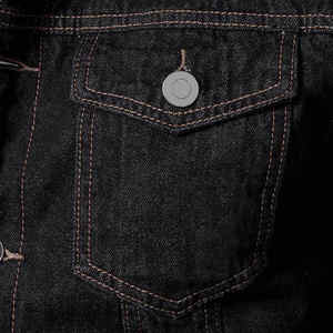 Oversized winter <b>men</b> denim <b>jacket</b> thick <b>sherpa</b> lined blue jean coat for fashion wear street style warm casual coat casual - Product Image 2