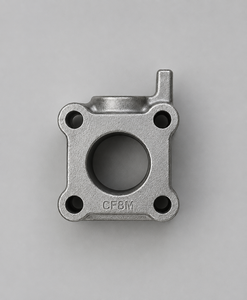 Válvula de Compuerta CF8M de Acero Inoxidable 316, Fundición de Precisión, Componente Industrial de Fundición Metálica, Cuerpo de Válvula de Acero Inoxidable - Product Image 1
