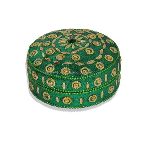 Boîte à bijoux de voyage, boîte à bibelots personnalisée en métal perlé avec paillettes, pour l'emballage de bijoux, idéale pour les petites entreprises - Product Image 3