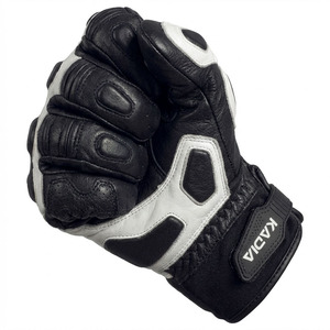 high quality custom logo Leather Protected Full Finger Cycling Motorcycle <b>Gloves</b> Breathable Wear-Resistant Buckle Closure Unisex - Product Image 5