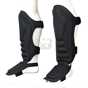 Espinilleras de Entrenamiento Profesional Hechas a Medida, Almohadillas de Competición de Cuero Vacuno Estampado de Alta Calidad para Muay Thai y Kick Boxing - Product Image 2