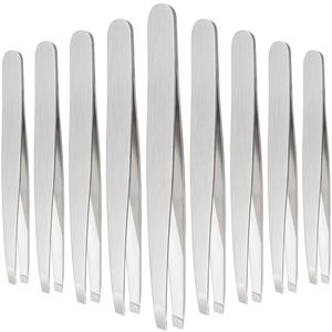 Pinzas cosméticas de acero inoxidable para cejas, herramientas de maquillaje diario, novedad - Product Image 1