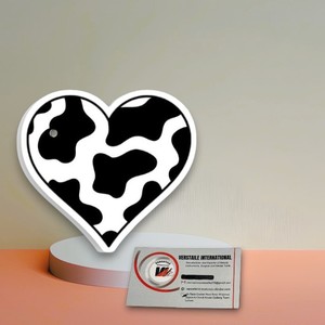 Palette d'extensions de cils magnétiques personnalisée en acrylique, motif cœur, fleur, papillon, vache, étanche, pour cils à marque privée - Product Image 6