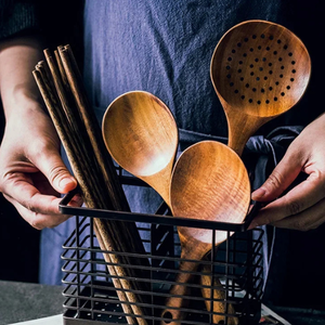 Eco Friendly Wooden <b>Serving</b> <b>Spoon</b> For Kitchen Cooking Food <b>Serving</b> Natural Wood Utensil - Product Image 5