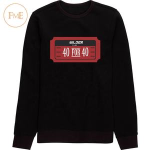 Sudadera de hombre de algodón 100% de alta calidad con estampado personalizado de manga larga con cuello redondo, el último espacio en blanco grueso para invierno en varios colores - Product Image 4