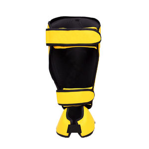 Protectores de espinilla de cuero y PU para adultos, precio económico de fabricante pakistaní, MOQ bajo, para boxeo y protección. - Product Image 6