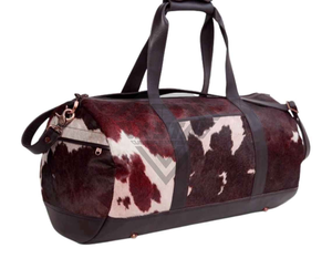 Sac de voyage en cuir de vachette véritable de qualité supérieure, fait main, grand format, pour homme et femme - Product Image 4