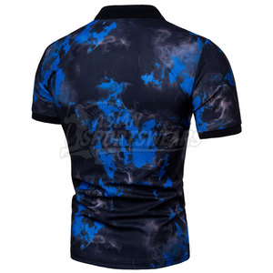 T-shirts décontractés à manches courtes pour hommes en tissu technique avancé ASIAN SPORTS, sublimation unie, pour l'entraînement estival, respirants et à séchage rapide - Product Image 2