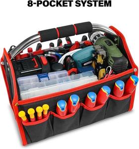 OEM/ODM Vietnam <b>Tool</b> <b>Bag</b> Heavy-duty Spacious Multi-Pockets Ultra-durable <b>Bag</b> Customizable with Zipper Closure 25cm - Product Image 6