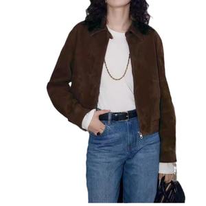 เสื้อแจ็คเก็ตวินเทจทรงปกติสำหรับผู้ชาย YZ รุ่นกันน้ำสำหรับฤดูหนาว ทำจากหนัง PU บุผ้าอุ่น ไซส์ใหญ่ สไตล์ลำลอง ผ้าย้อมสี - Product Image 5