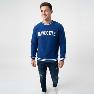 Sudadera Casual para Hombre HAWK EYE SPORTS, Nueva Moda, 350g, Forro Polar, Impermeable, Ecológica, Hombros Caídos, Corte Regular, Cuello Alto - Product Image 1
