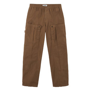 Custom Men Cargo Pants Ripstop Mercerized Cotton Loose Fit <b>Elastic</b> Waist Utility Tactical Premium Streetwear Cargo Trousers OEM - Product Image 6