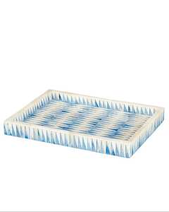 Plateau décoratif UNIQUE en os incrusté, fait main, de luxe, pour le petit-déjeuner du Ramadan, les aliments, les fruits, le café et le thé, à prix réduit - Product Image 1