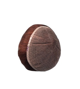 Perruque en cheveux humains avec dentelle frontale pour hommes - Cheveux indiens Remy légers et imperméables, prothèse - Product Image 4