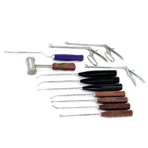 Juego de curetas lumbares para cirugía de columna, instrumentos quirúrgicos ortopédicos y de neurocirugía, de acero inoxidable de grado hospitalario - Product Image 6