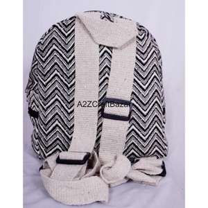 Mochila Artesanal de Tamaño Mediano Unisex, 100% Algodón Canvas, Estilo Vintage, Ligera, 20L, para Negocios, Uso Diario, Camping, Ciclismo, Playa y Natación - Product Image 3