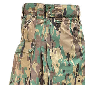 Kilt écossais camouflage pour homme, mode des Highlands, kilt utilitaire en coton, kilt moderne - Product Image 5