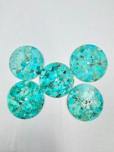 A K <b>Gems</b> Composite Turquoise Watch Dial Model Dial-20 31.50mm Round One-Sided Polished <b>Face</b> (Customizable Sizes & Shapes) - Product Image 3