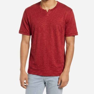 Camiseta de Manga Corta para Hombre, Color Verde Menta, Cuello Redondo, Corte Regular, Informal, 100% Algodón Jersey, Color Sólido en la Parte Delantera, Ecológica - Product Image 3