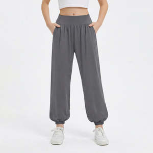 Pantalon de sport ample et respirant à séchage rapide pour femme, taille XL, idéal pour la course, la danse et le yoga - Product Image 3