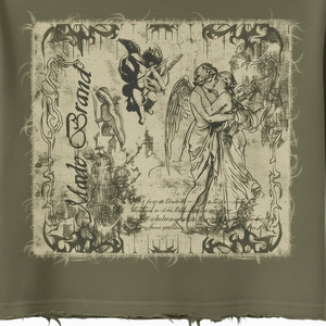 Mens Summer Custom Oversized <b>Patchwork</b> Geometric Pattern 100% Cotton T <b>Shirt</b> 240GSM Towel Embroidery Digital Print - Product Image 5