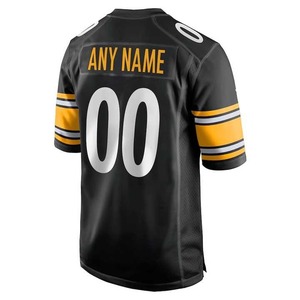 Custom Maroon Gold American Football Jersey V-Neck Short Sleeve Mesh Breathable 100% Polyester Sublimated Print Front Team <b>Name</b> - Product Image 5