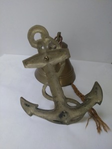 กระดิ่งทองเหลืองโบราณ Royal Brass Bell B2B ดีไซน์วินเทจ กระดิ่งทองเหลืองคุณภาพพรีเมียม สำหรับตกแต่งเรือ บ้าน ประตู นอกบ้าน วัด และสวน - Product Image 2