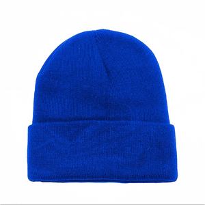 Gorros de Punto para Hombre y Mujer, Último Modelo, Color Negro, Proveedor de Gorros al por Mayor, Gorro de Invierno Cálido Unisex de Color Sólido - Product Image 4