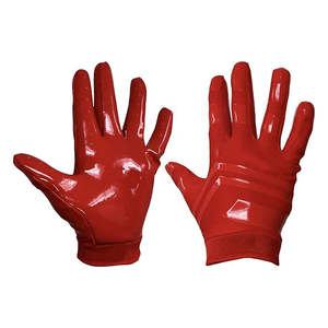 Hot Selling Custom Logo American Football <b>Gloves</b> High Quality Breathable Design Polyester Material Oem Service Sizes Anti-Slip - Product Image 5